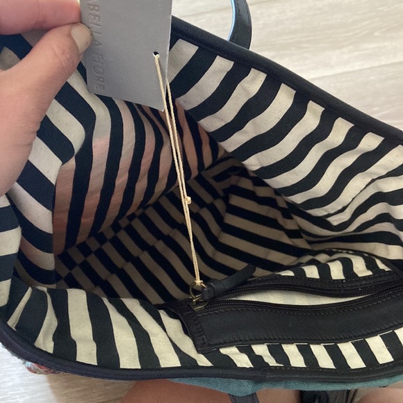 Isabella Fiore colorful tote bag - Picture 6 of 7